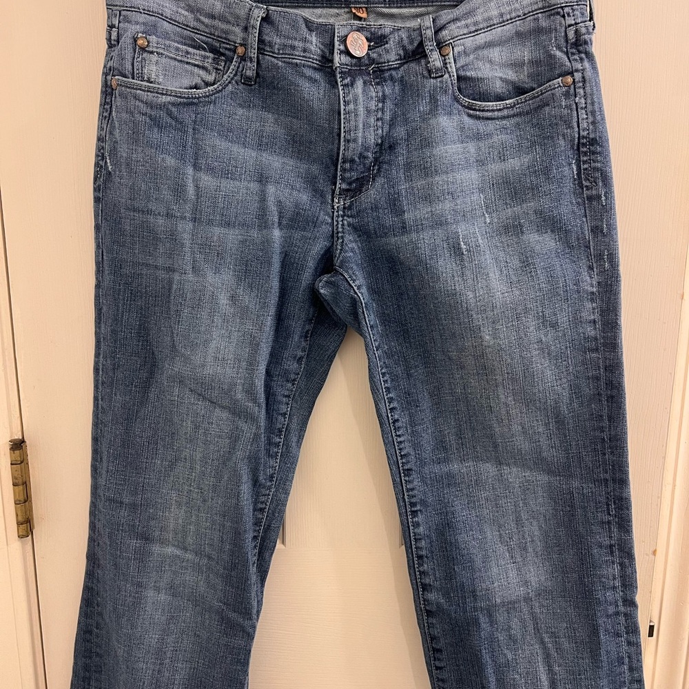 See Thru Soul Blue Straight Leg Jeans